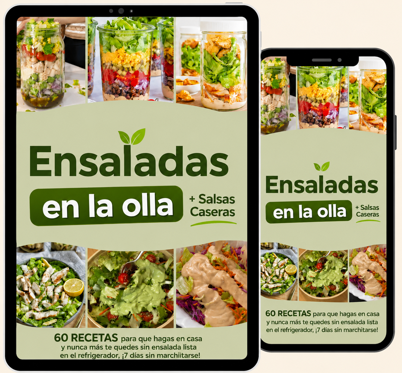 Mockup Ensaladas en Tarro